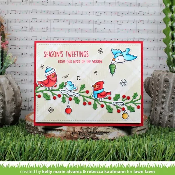 Winter Birds Clear Stamps Lawn Fawn 4