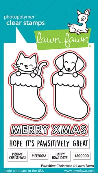 Pawsitive Christmas Dies Lawn Fawn 1