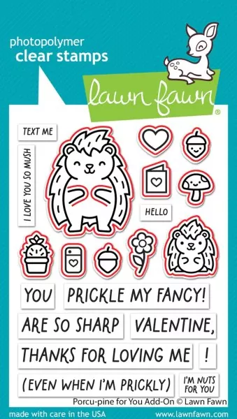 Porcupine for You Add-On Dies Lawn Fawn 1