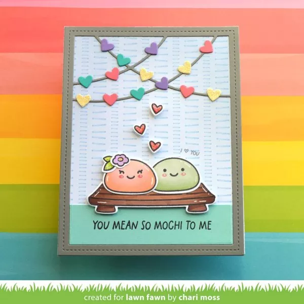 You Mean so Mochi Clear Stamps Lawn Fawn 2