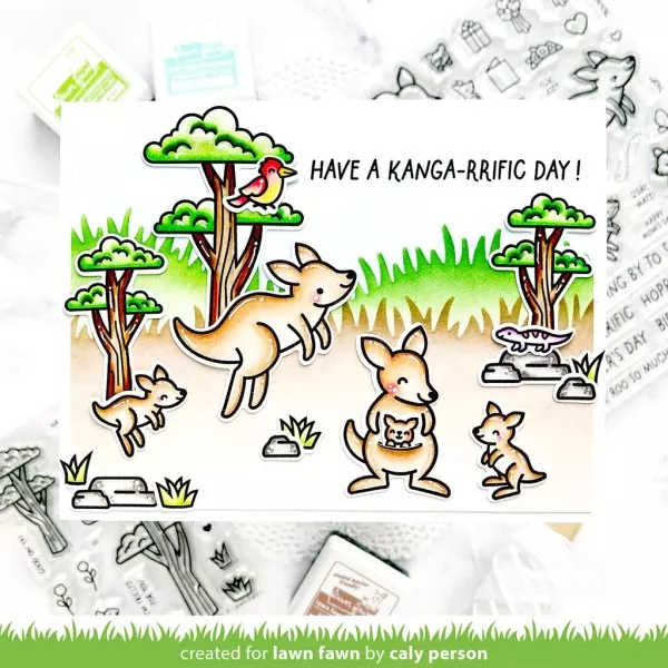 Kanga-rrific Clear Stamps Lawn Fawn 3