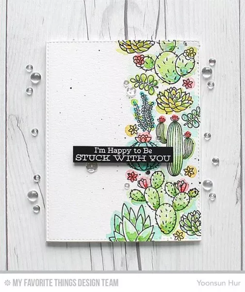 Sweet Succulents Clear Stamps My Favorite Things 1