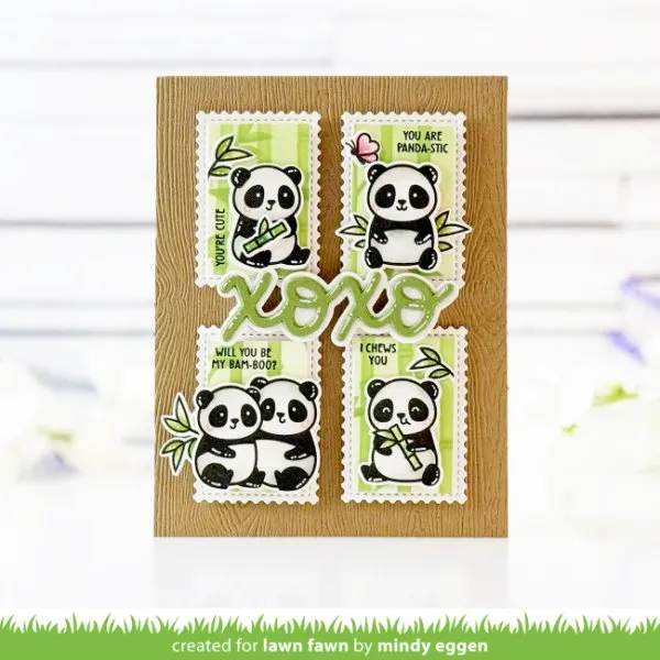 Scripty XOXO Outline Add-On Dies Lawn Fawn 5