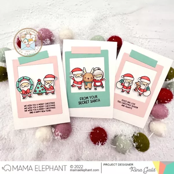 Secret Santa Clear Stamps Mama Elephant 1
