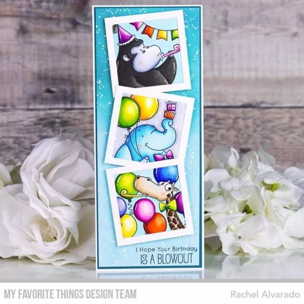 MFT BB106 PicturePerfectPartyAnimals ClearStamps MyFavoriteThings 3