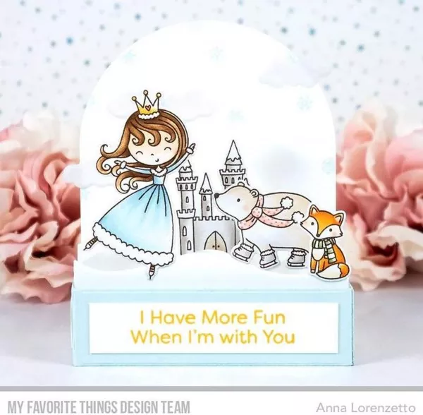 Ice Princess and Friends Clear Stamps My Favorite Things Project1