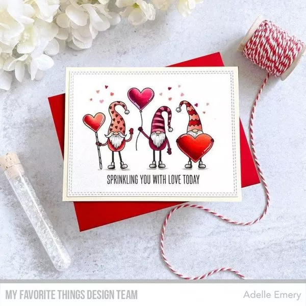 Love to My Gnomies Clear Stamps My Favorite Things Project 1