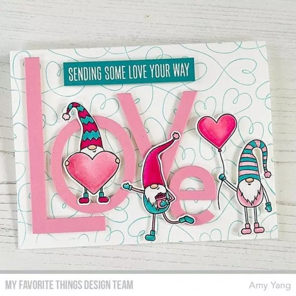 Love You Gnome Matter What Clear Stamps My Favorite Things Project 2