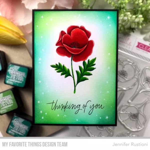Everyday Scripted Greetings Clear Stamps My Favorite Things Project 2