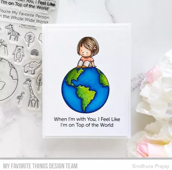Top of the World Clear Stamps My Favorite Things Project 2