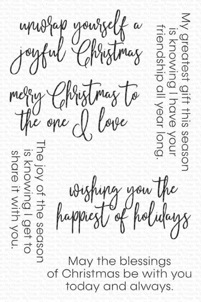 Inside & Out Christmas Greetings Clear Stamps My Favorite Things