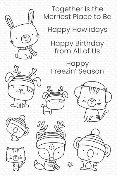 Freezin' Season Clear Stamps My Favorite Things