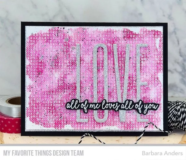 How to Say I Love You Clear Stamps My Favorite Things 2
