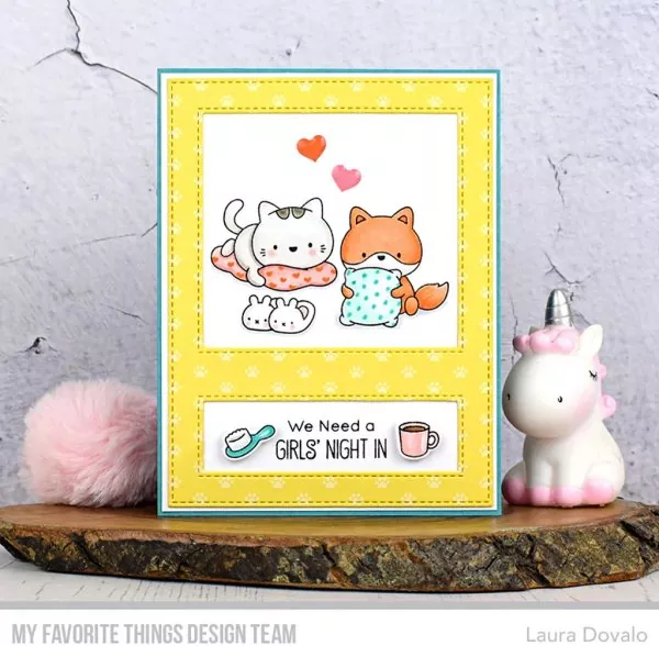 Girls' Night In Clear Stamps My Favorite Things 2