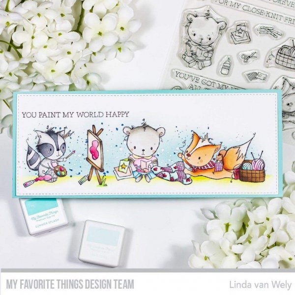 Crafty Companions Clear Stamps My Favorite Things Rachel Anne Miller 1