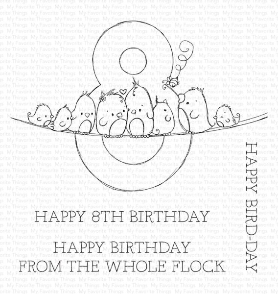 Number Fun 8 Clear Stamps My Favorite Things