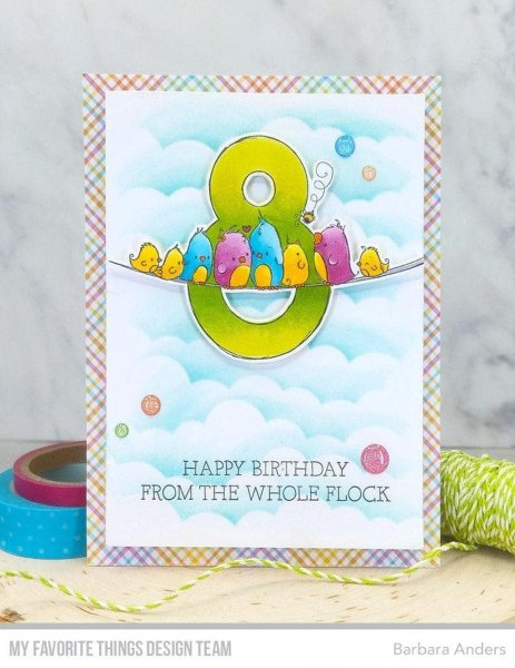 Number Fun 8 Clear Stamps My Favorite Things Project 1