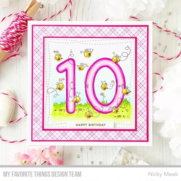 Number Fun 10 Clear Stamps My Favorite Things 2