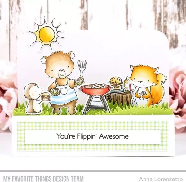 Backyard BBQ Clear Stamps My Favorite Things Stacey Yakula 1