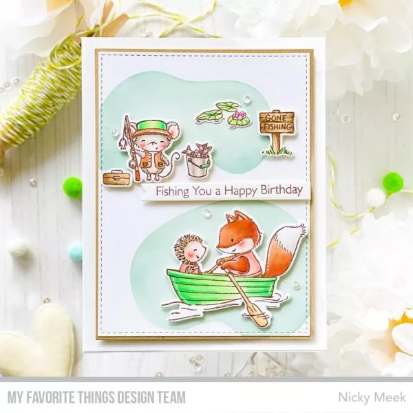 Reel-y Great Day Clear Stamps My Favorite Things Stacey Yakula 1