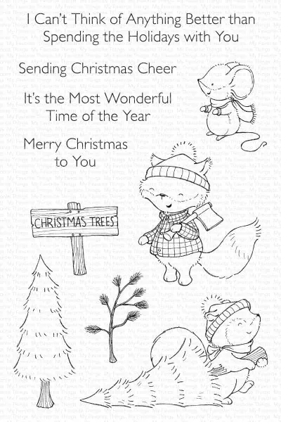 Christmas Tree Farm Clear Stamps My Favorite Things