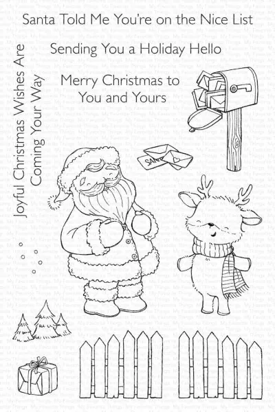 Holiday Hello Clear Stamps My Favorite Things