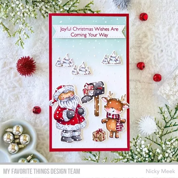 Holiday Hello Clear Stamps My Favorite Things Project 2