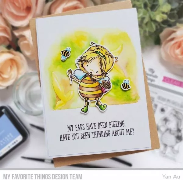 Sweet Honey Bee Clear Stamps My Favorite Things Project 2
