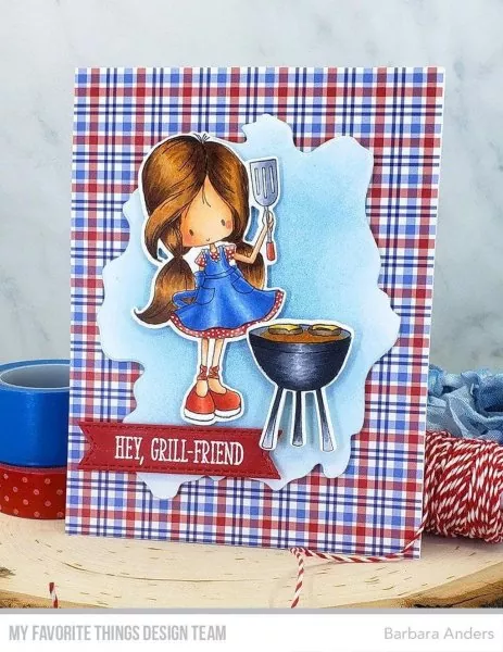 Grill-friend Clear Stamps My Favorite Things Project 2