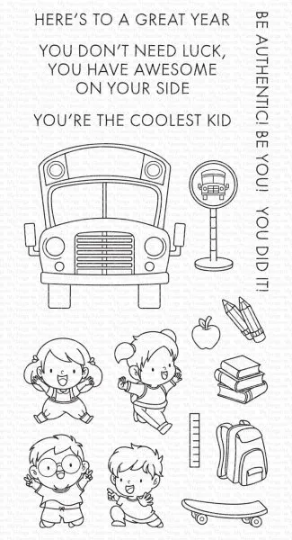 School is Cool Clear Stamps My Favorite Things