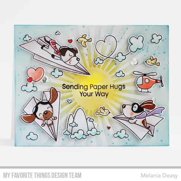 my favorite things Stamp & Die Duo Paper Planes 3