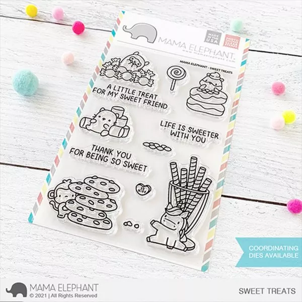 Sweet Treats Clear Stamps Mama Elephant