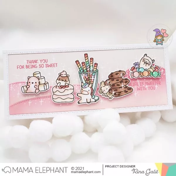 Sweet Treats Clear Stamps Mama Elephant 1
