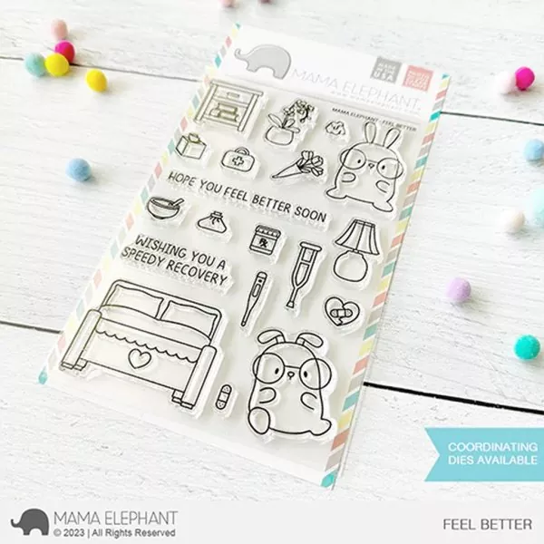 Feel Better Clear Stamps Mama Elephant