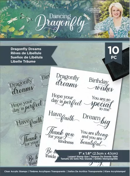 Dancing Dragonfly - Dragonfly Dreams stamp set crafters companion
