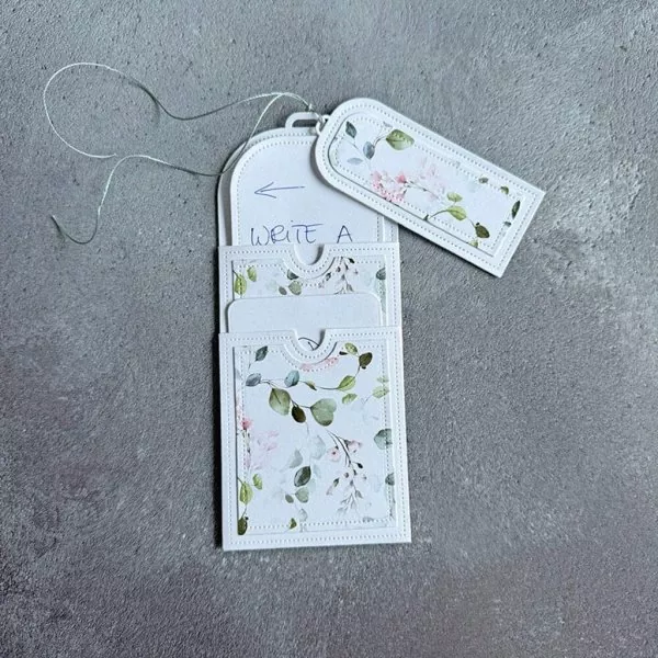 Simple and Basic Pockets for Tags Add-On dies 1