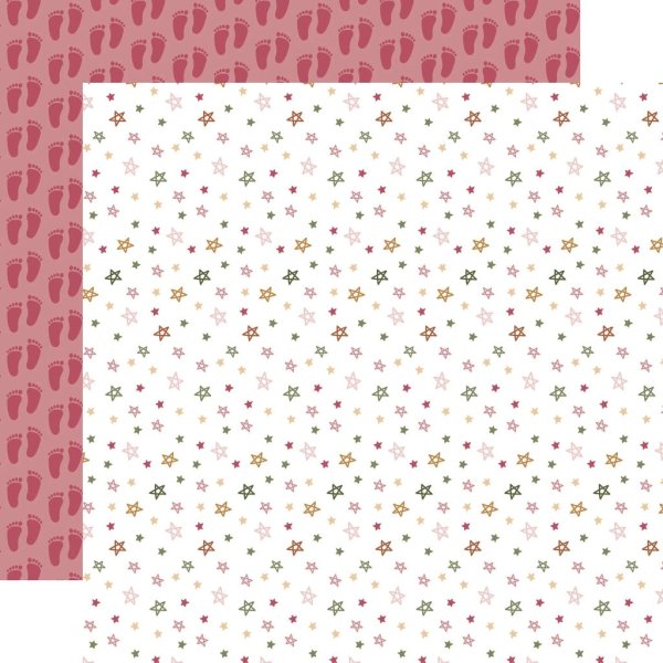 echo park Special Delivery Baby Girl 6x6 inch paper pad 8