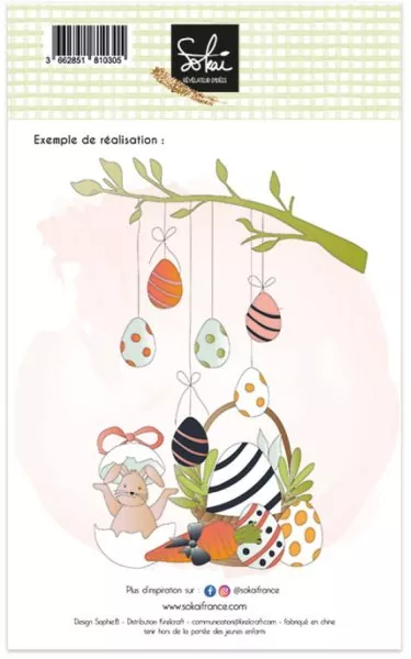 SO' Celebrate: Joyeuses Pâques Clear Stamps Sokai Project 1