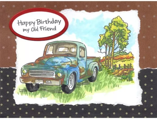 Truck Friends stampendous clear stamps 1