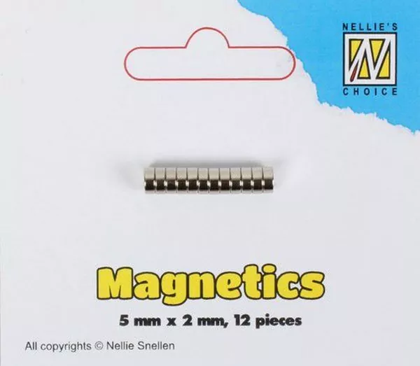 Nellie's Choice Magnetics Magnets 5 x 2 mm