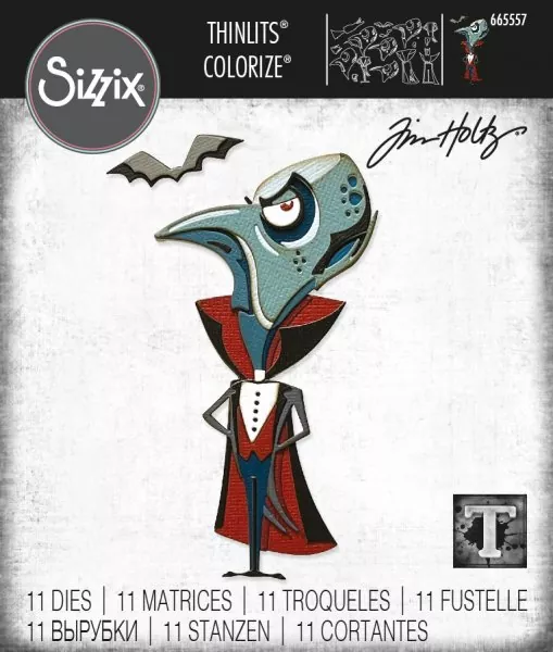 The Count Colorize Thinlits Dies by Tim Holtz from Sizzix