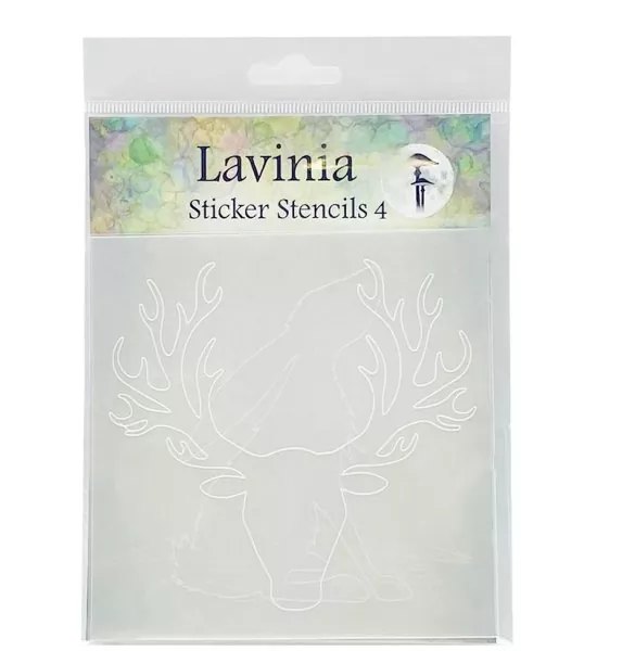 Sticker Stencil Set Elegant Collection Lavinia