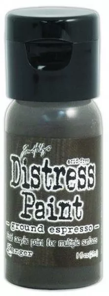 ranger distress paint flip cap bottle Ground Espresso tim holtz