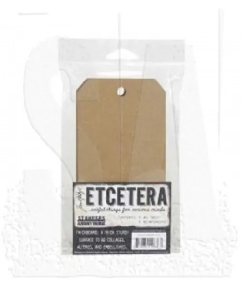 Etcetera #8 Tag Thickboards Stampers Anonymous