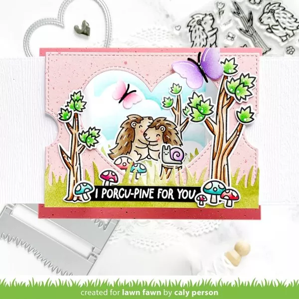 Porcupine for You Clear Stamps Lawn Fawn 4