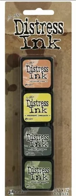 Distress Mini Ink Kit 10 Ranger Tim Holtz