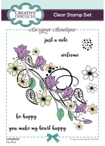 Designer Boutique - Hey Bud Clear Stamps Creative Expressions