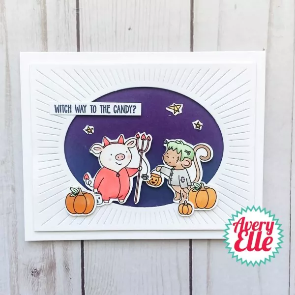 Frightfully Fun avery elle clear stamps 1