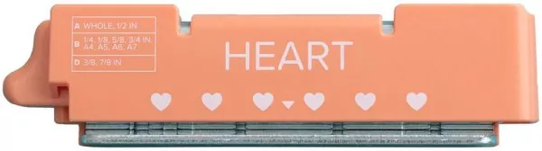 Multi-Cinch Punch Cartridge Heart by We R Memory Keepers