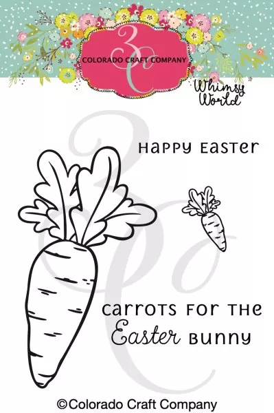Carrots For Bunny Mini Clear Stamps Colorado Craft Company